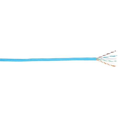 General Cable 23-4P UTP-CMR SOL BC CAT6, PO/PVC BLUE JACKET BOXES, GENSPEED 6, 1000FT 7133800